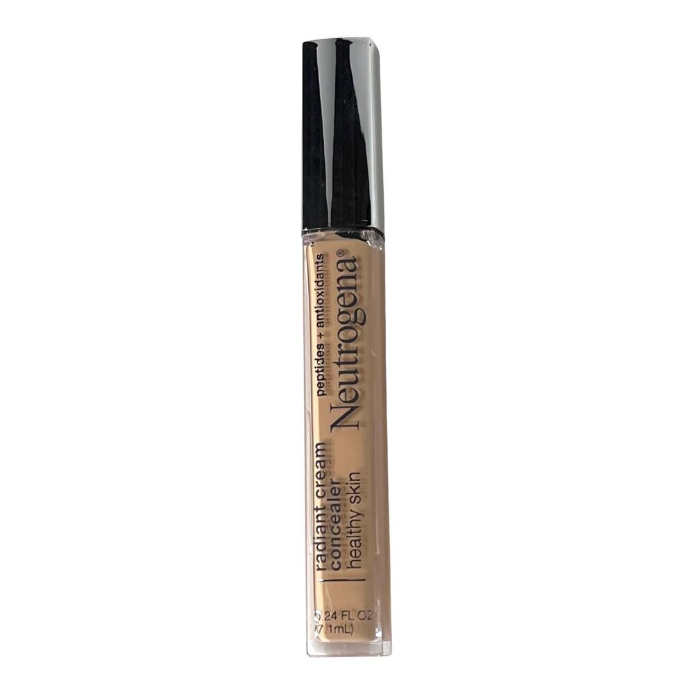 NEW Neutrogena Healthy Skin Radiant CREAM CONCEALER Hazelnut 01 Medium .24oz